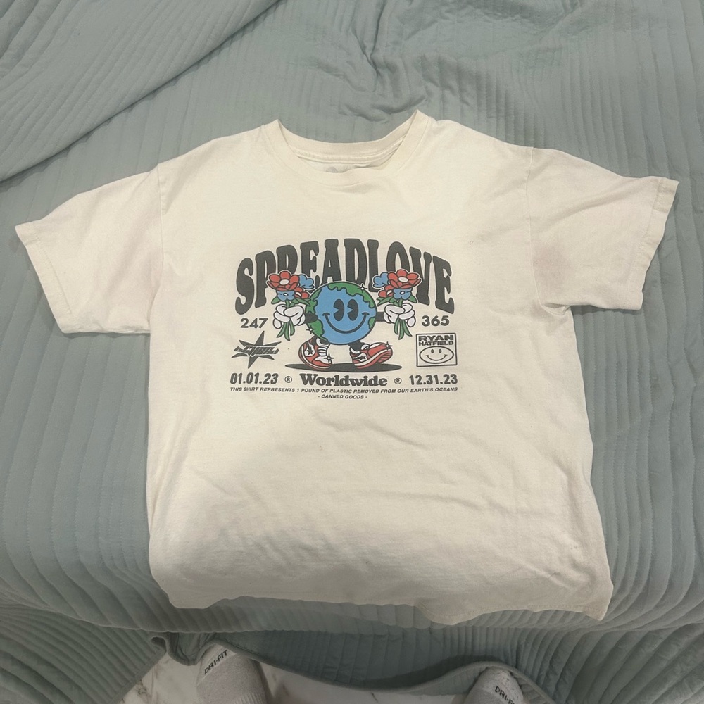Canned Goods White Graphic T-Shirt